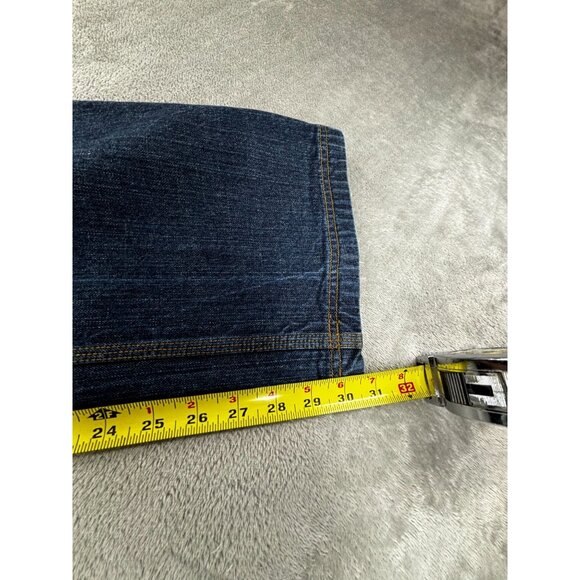 Duluth Trading Co. Flex Ballroom Jeans 42x32 Relaxed Fit Mens Denim Blue - Picture 7 of 8